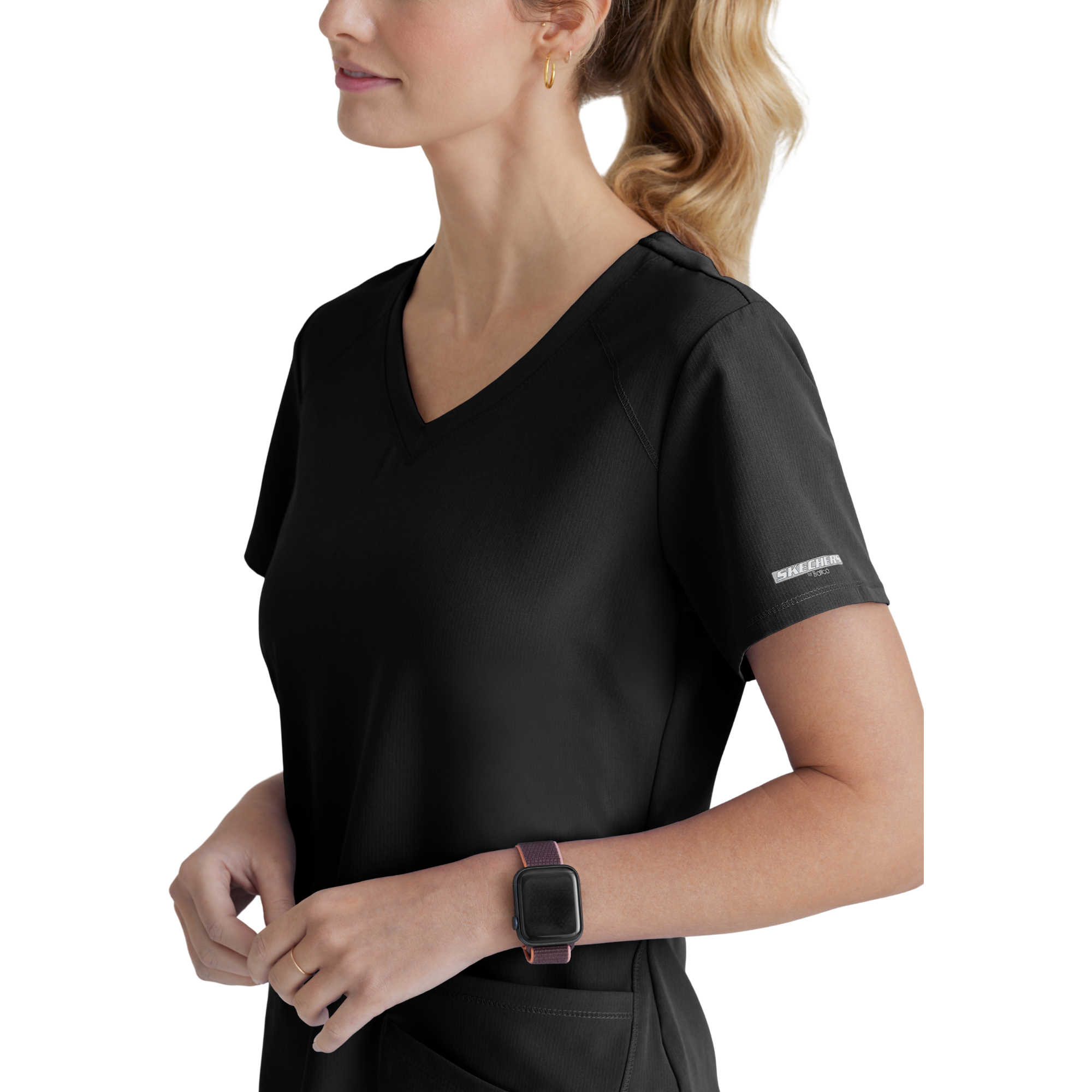 Breeze Top - Haut médical col V - Femme - Skechers SKECHERS 