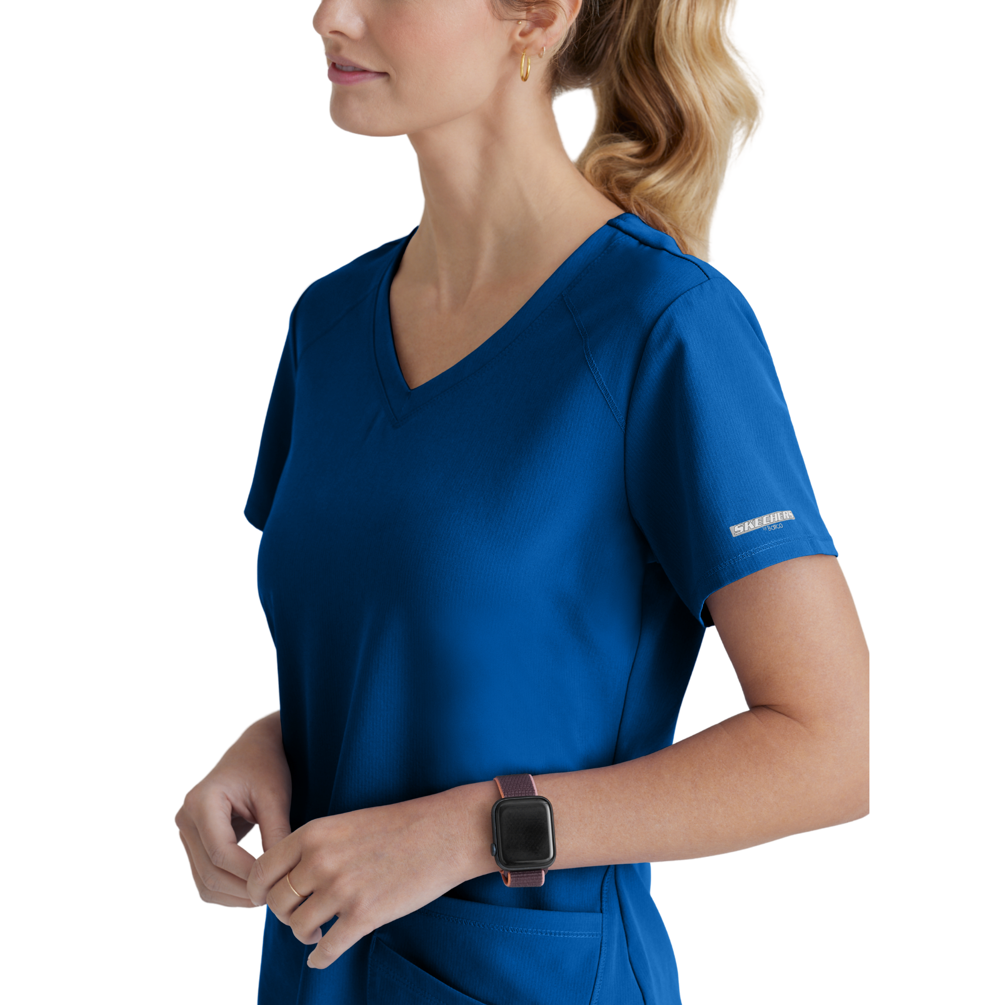 Breeze Top - Haut médical col V - Femme - Skechers SKECHERS 