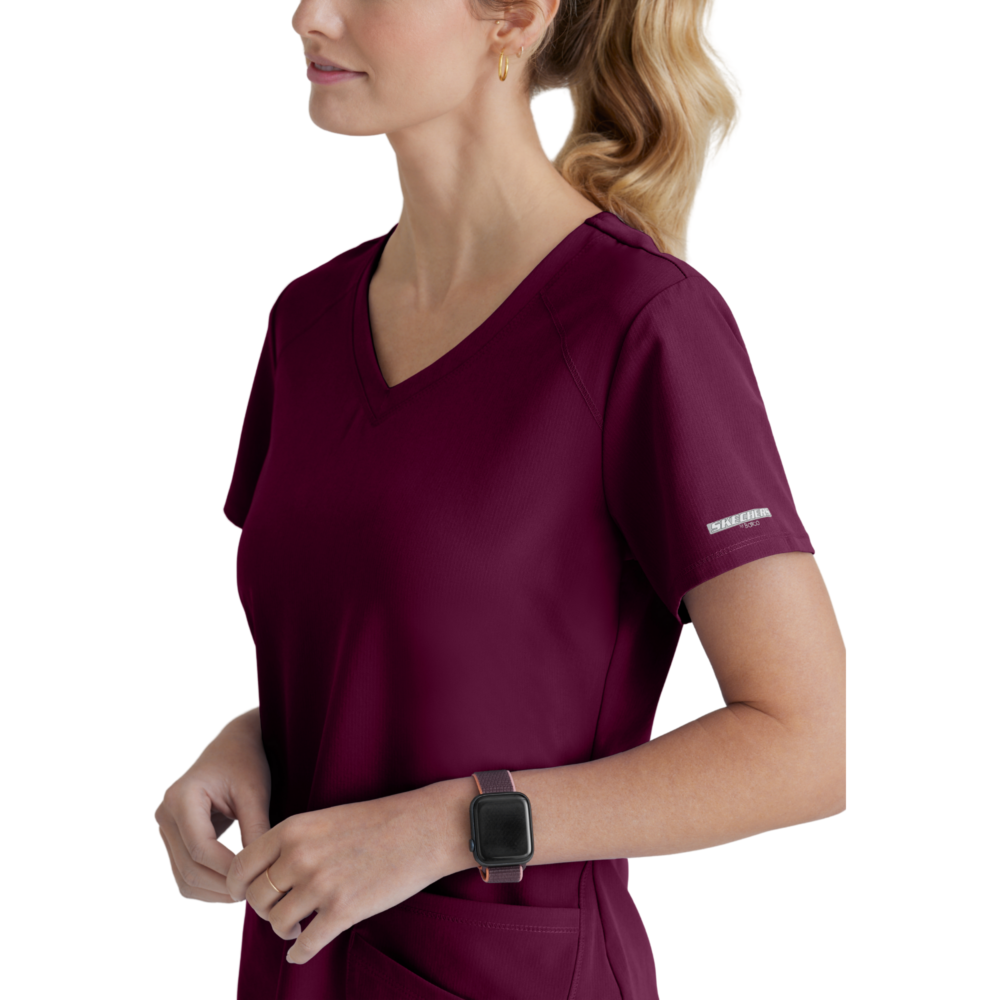 Breeze Top - Haut médical col V - Femme - Skechers SKECHERS 