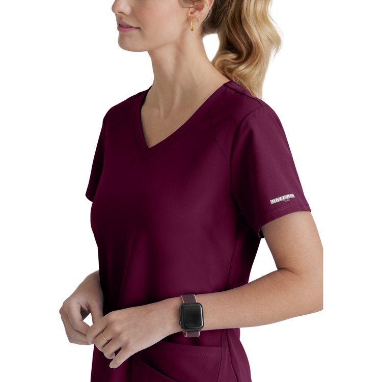Breeze Top - Haut médical col V - Femme - Skechers SKECHERS 
