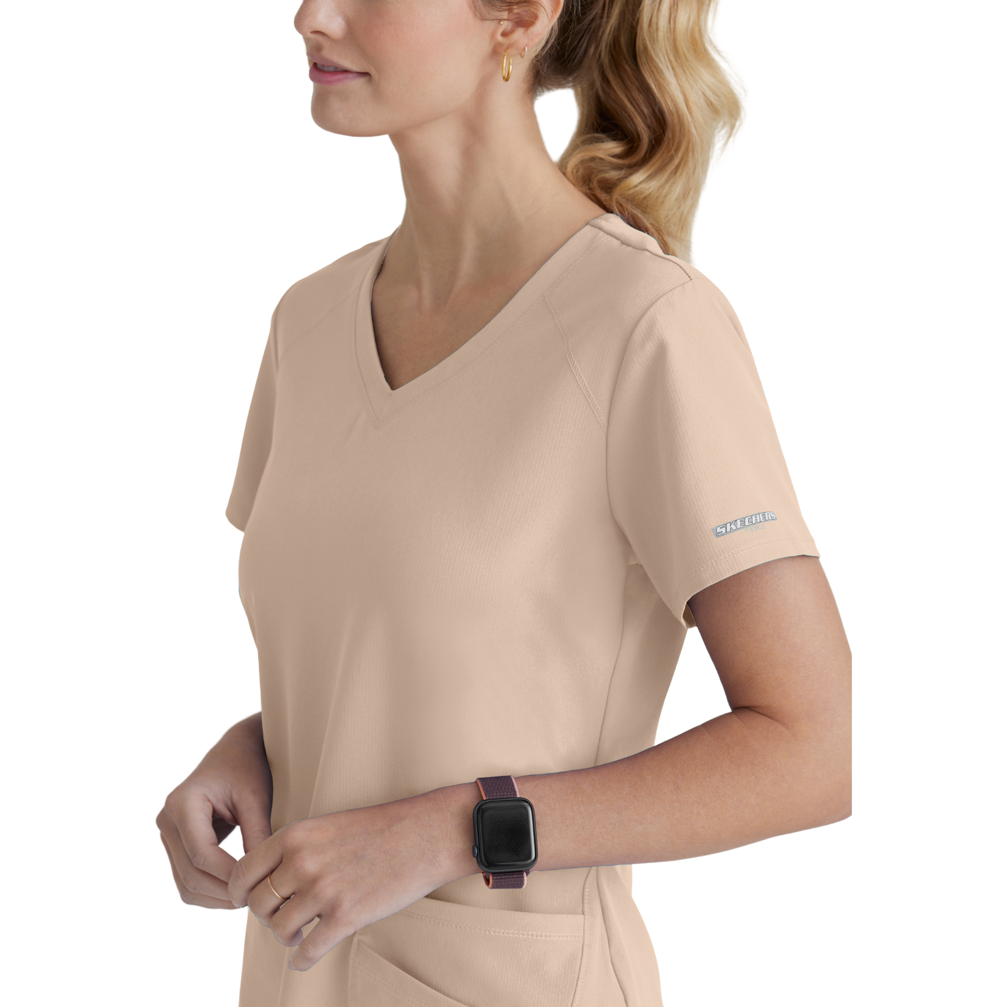 Breeze Top - Haut médical col V - Femme - Skechers SKECHERS 