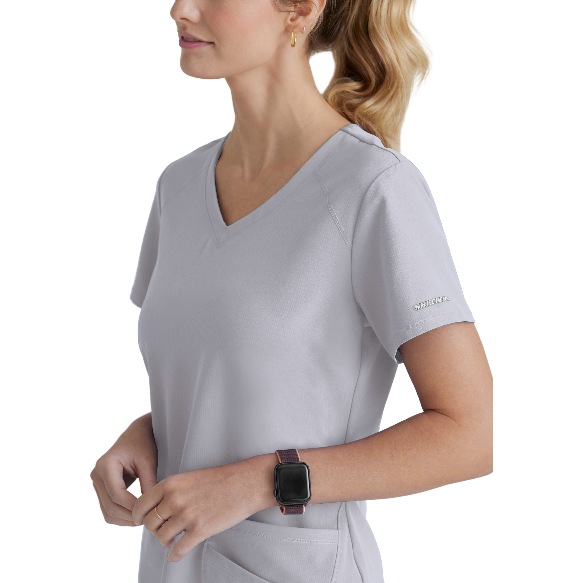 Breeze Top - Haut médical col V - Femme - Skechers SKECHERS 
