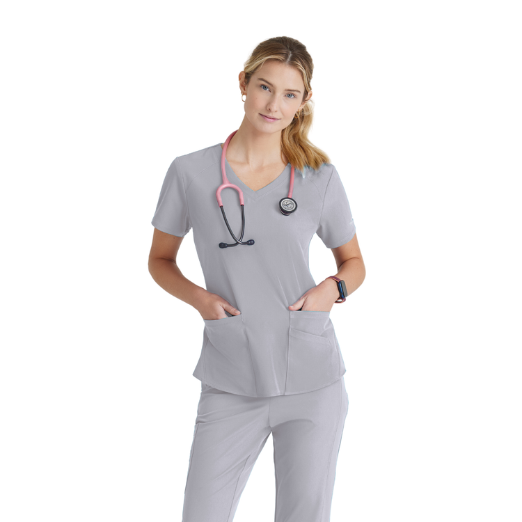 Breeze Top - Haut médical col V - Femme - Skechers SKECHERS 