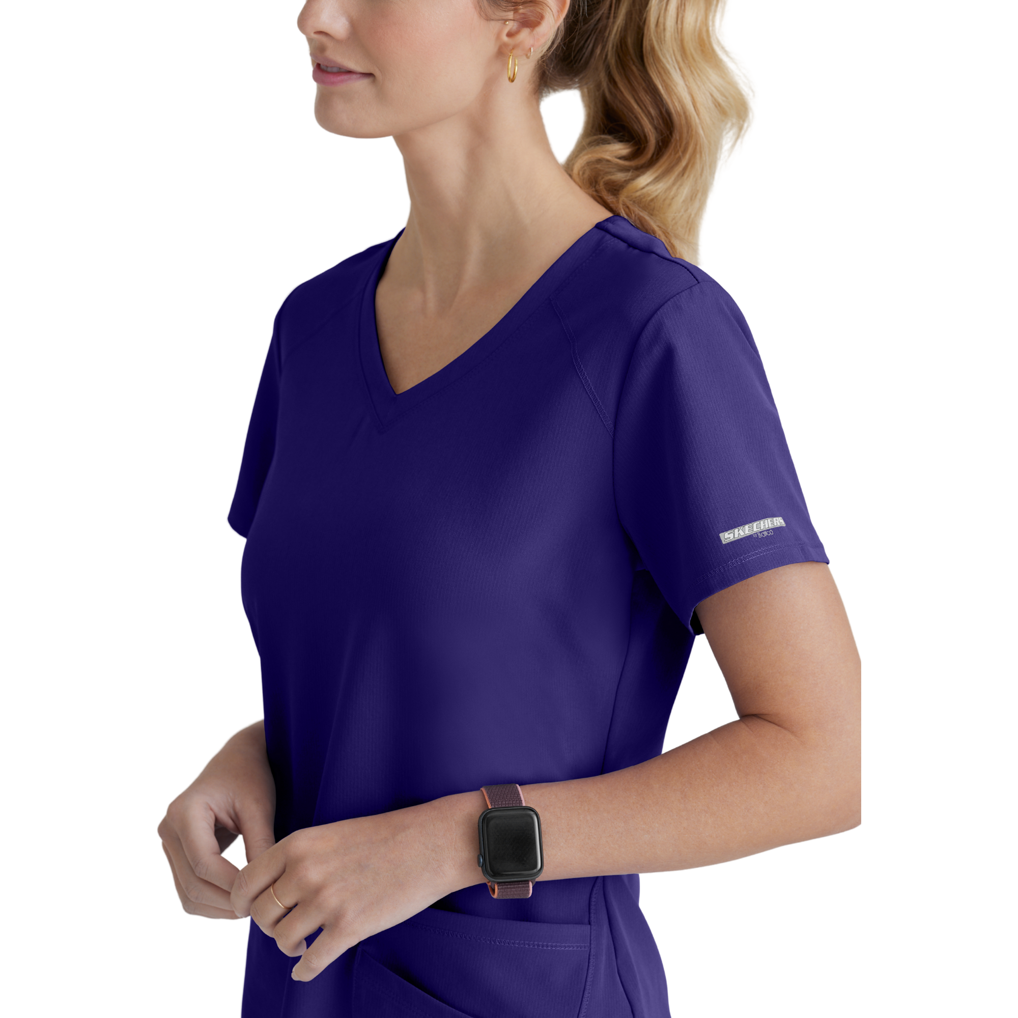 Breeze Top - Haut médical col V - Femme - Skechers SKECHERS 