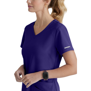Breeze Top - Haut médical col V - Femme - Skechers SKECHERS 
