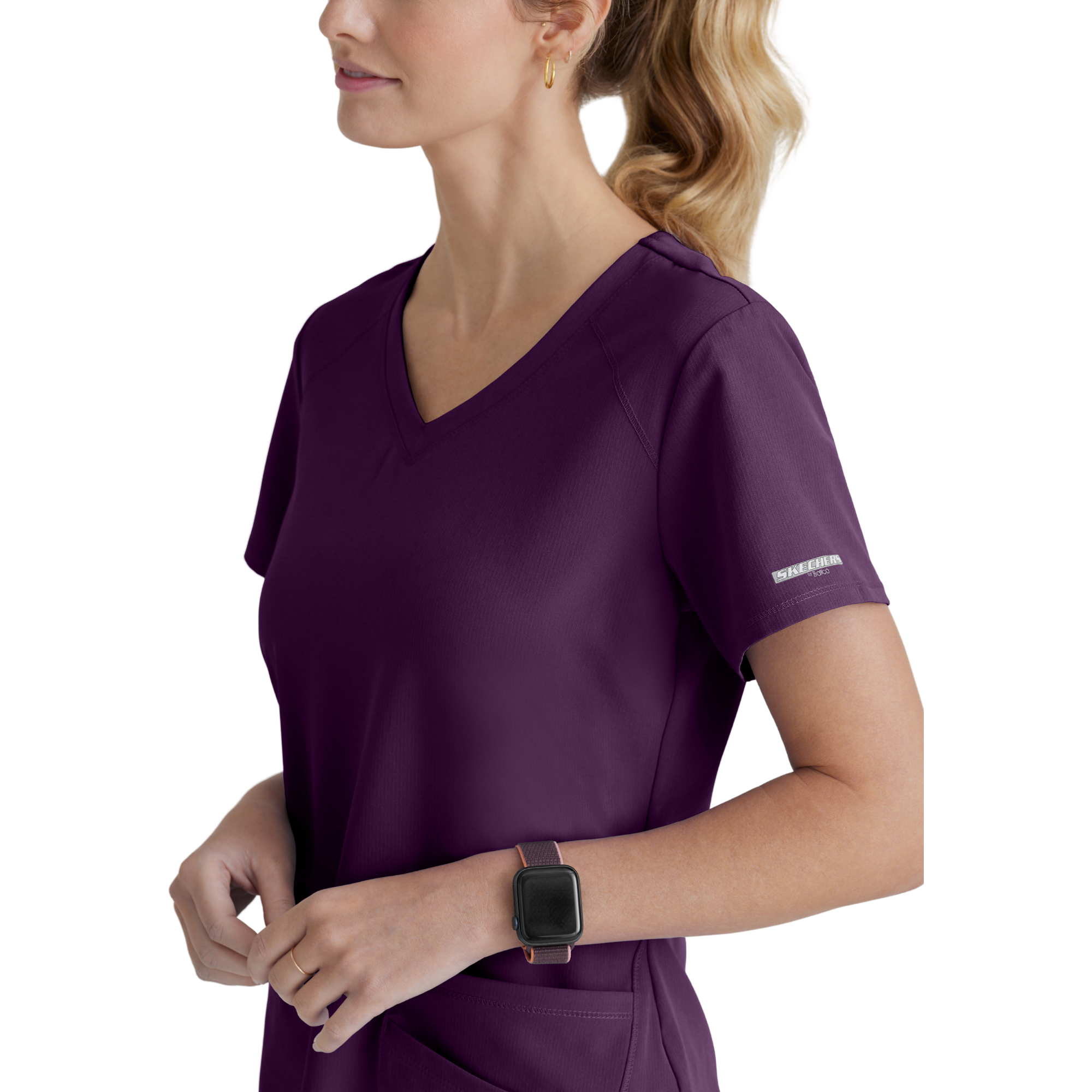 Breeze Top - Haut médical col V - Femme - Skechers SKECHERS 