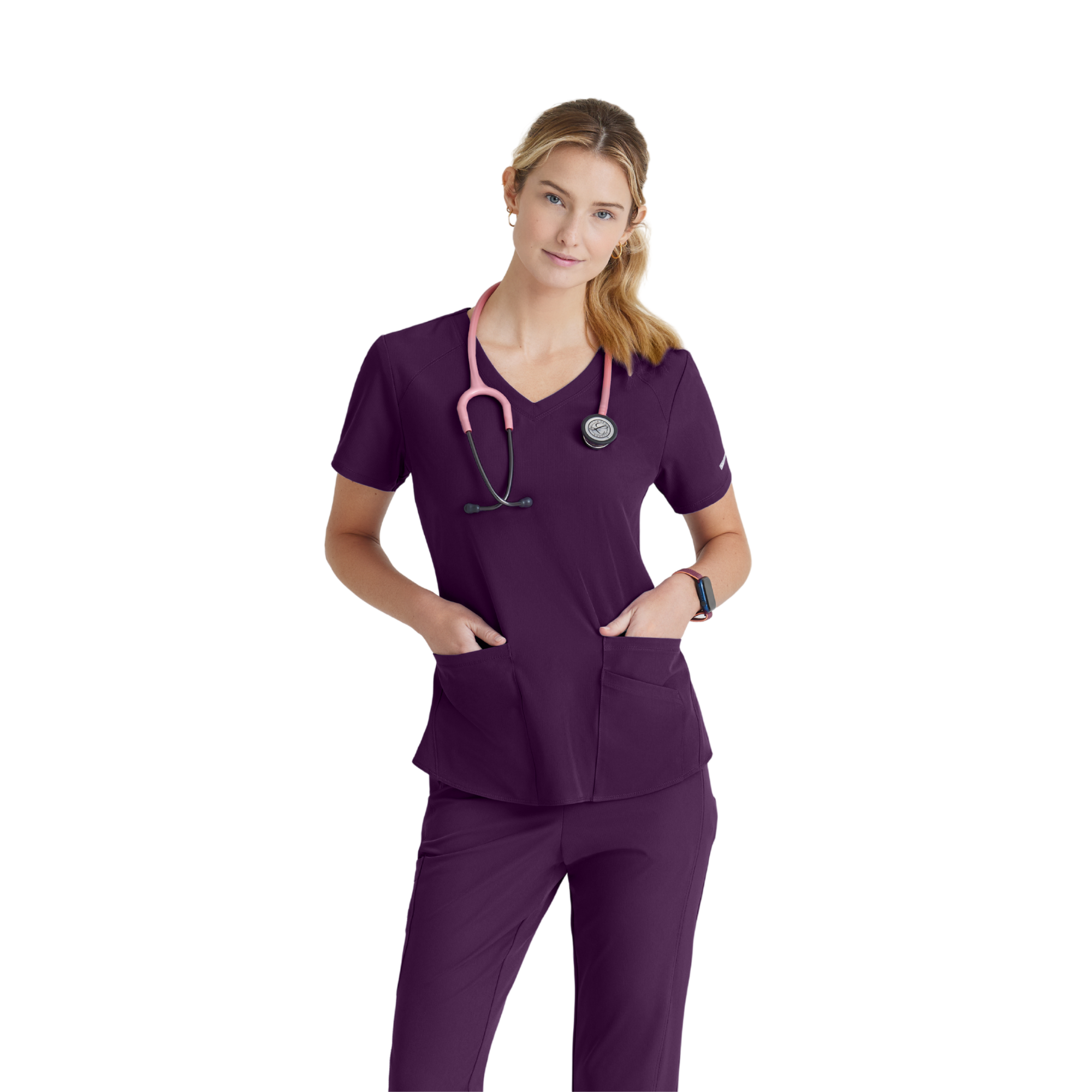 Breeze Top - Haut médical col V - Femme - Skechers SKECHERS 