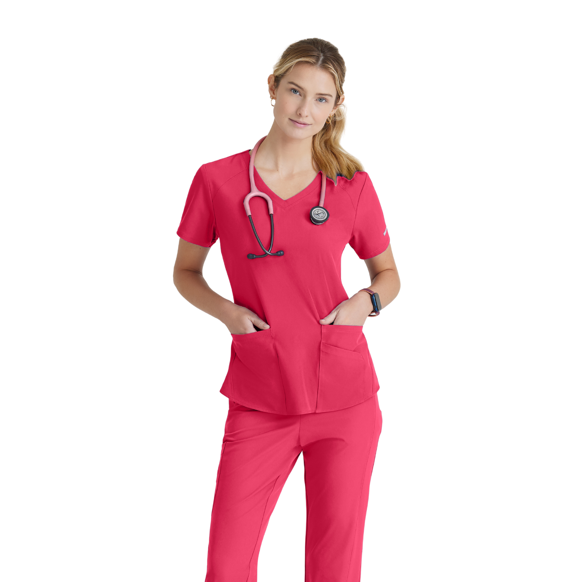 Breeze Top - Haut médical col V - Femme - Skechers SKECHERS 