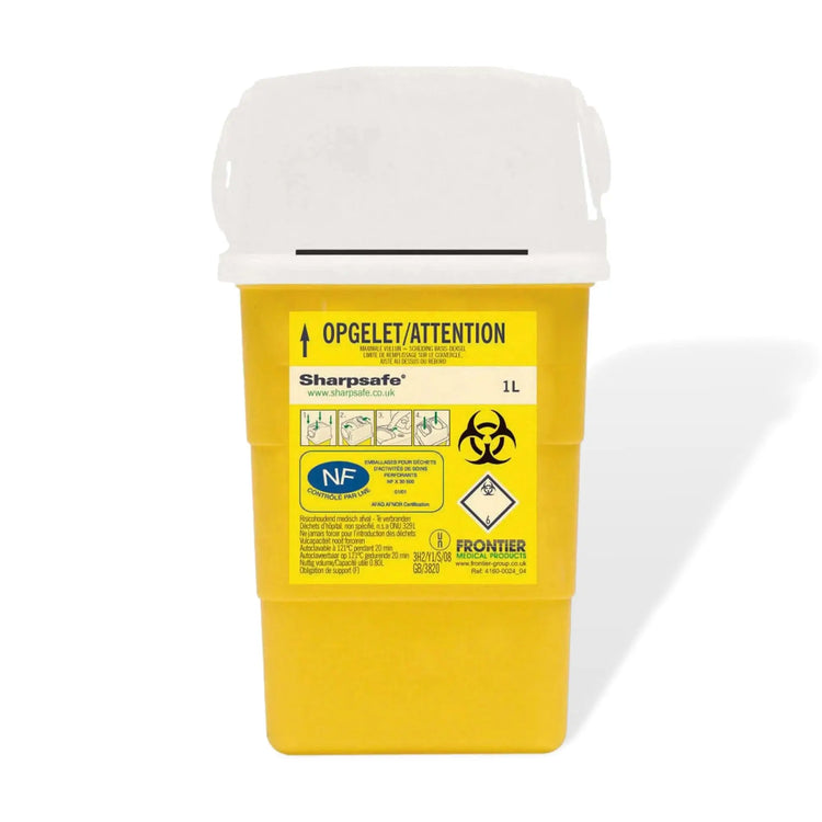 Collecteur de Dechets Sharpsafe - Hospidex - My Podologie