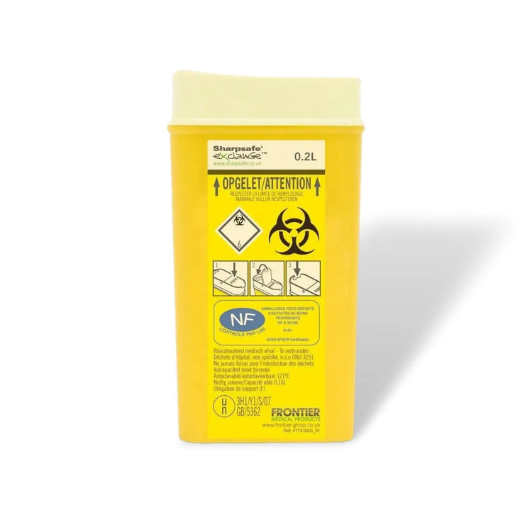 Collecteur de Dechets Sharpsafe - Hospidex - My Podologie