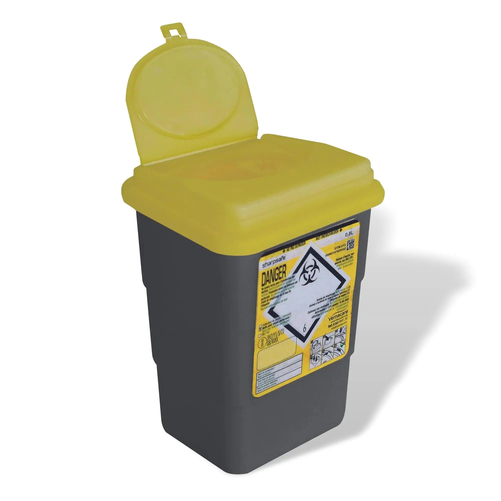 Collecteur de Dechets Sharpsafe - Hospidex - My Podologie