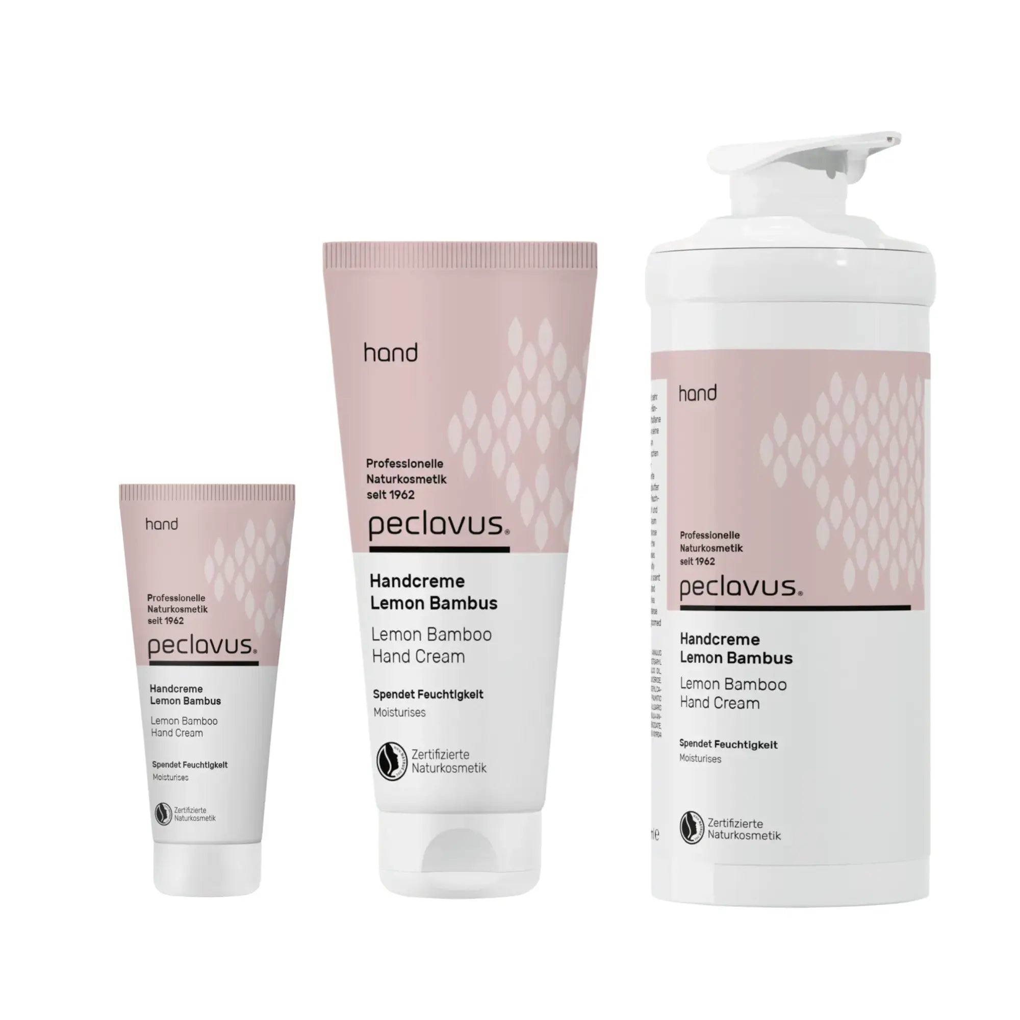Crème hydratante pour les mains - Extrait de bambou et Citron - Peclavus Peclavus