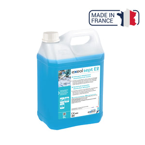 Détergent désinfectant enzymatique pH neutre - Exeol Sept E2- Sodel Exeol 