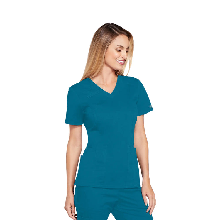 Dunkerque - Tunique col V - Femme - Cherokee Cherokee Authentic Workwear 