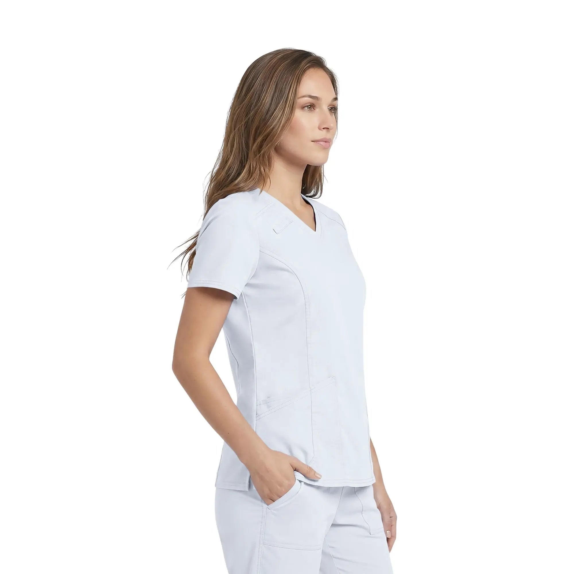 Dunkerque - Tunique col V - Femme - Cherokee Cherokee Authentic Workwear 