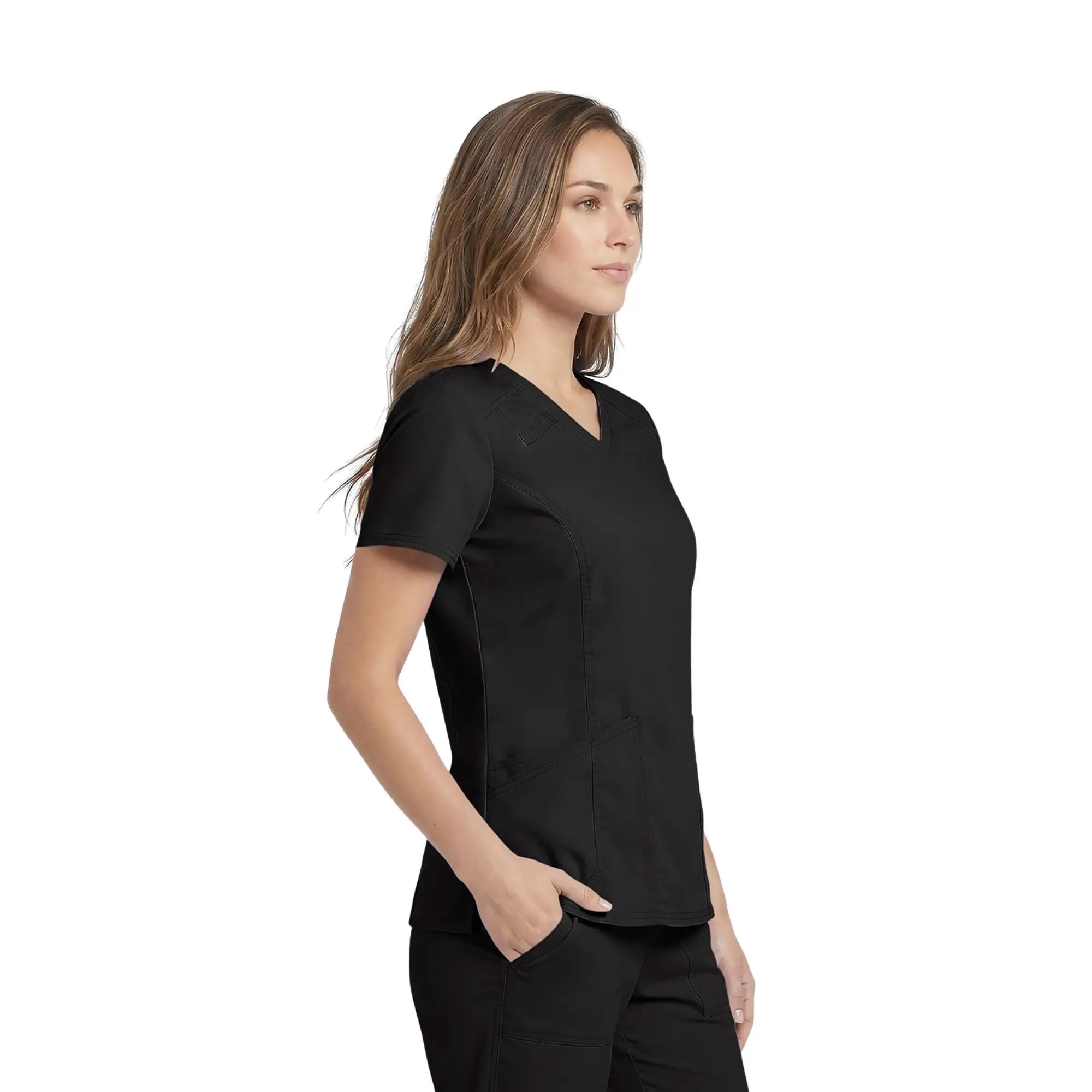 Dunkerque - Tunique col V - Femme - Cherokee Cherokee Authentic Workwear 