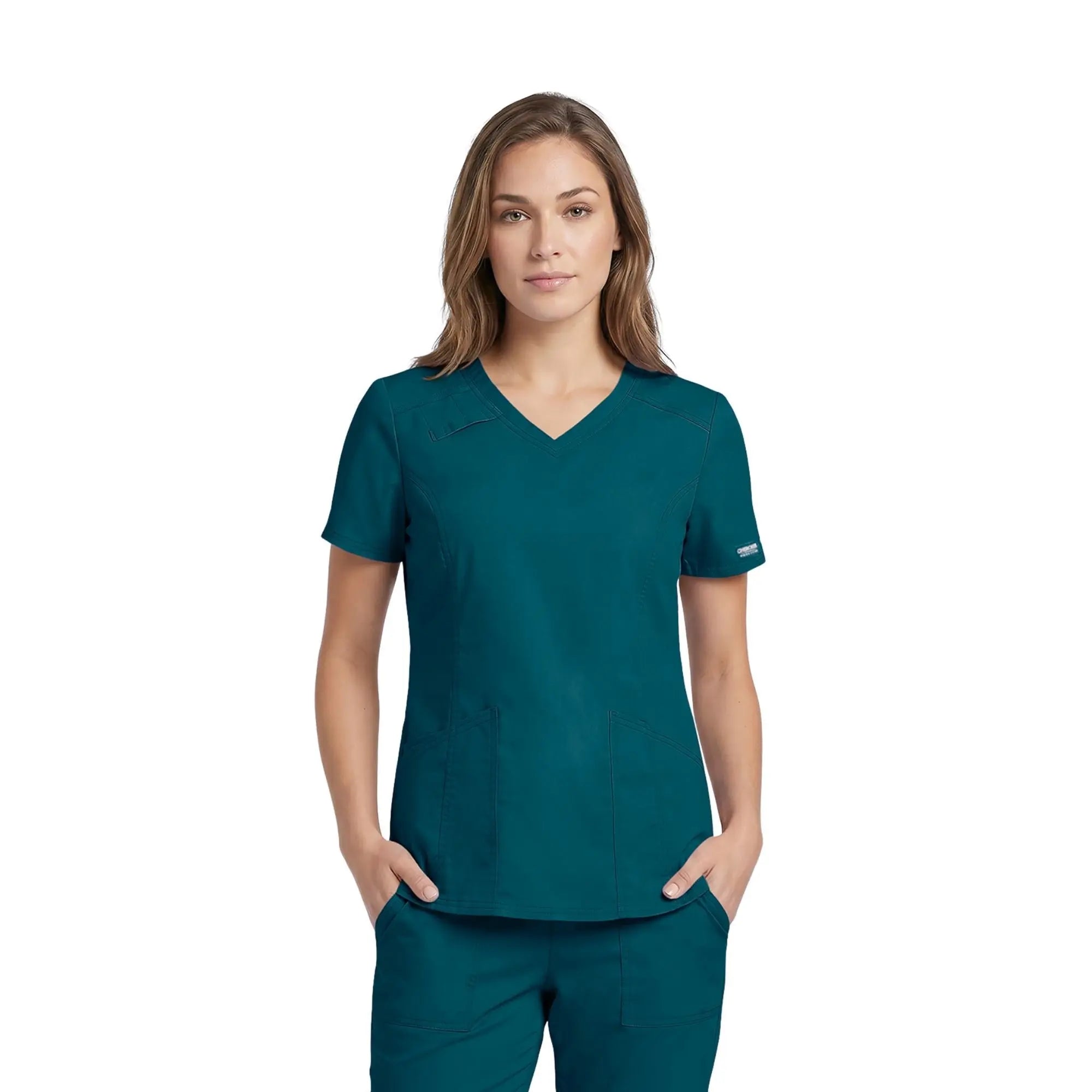 Dunkerque - Tunique col V - Femme - Cherokee Cherokee Authentic Workwear 