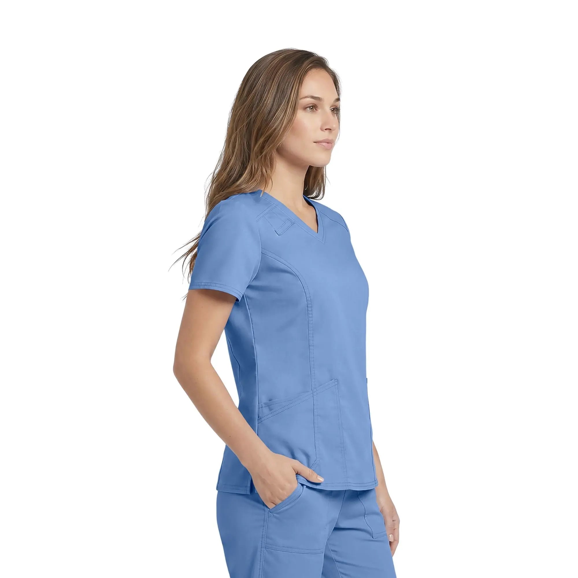 Dunkerque - Tunique col V - Femme - Cherokee Cherokee Authentic Workwear 