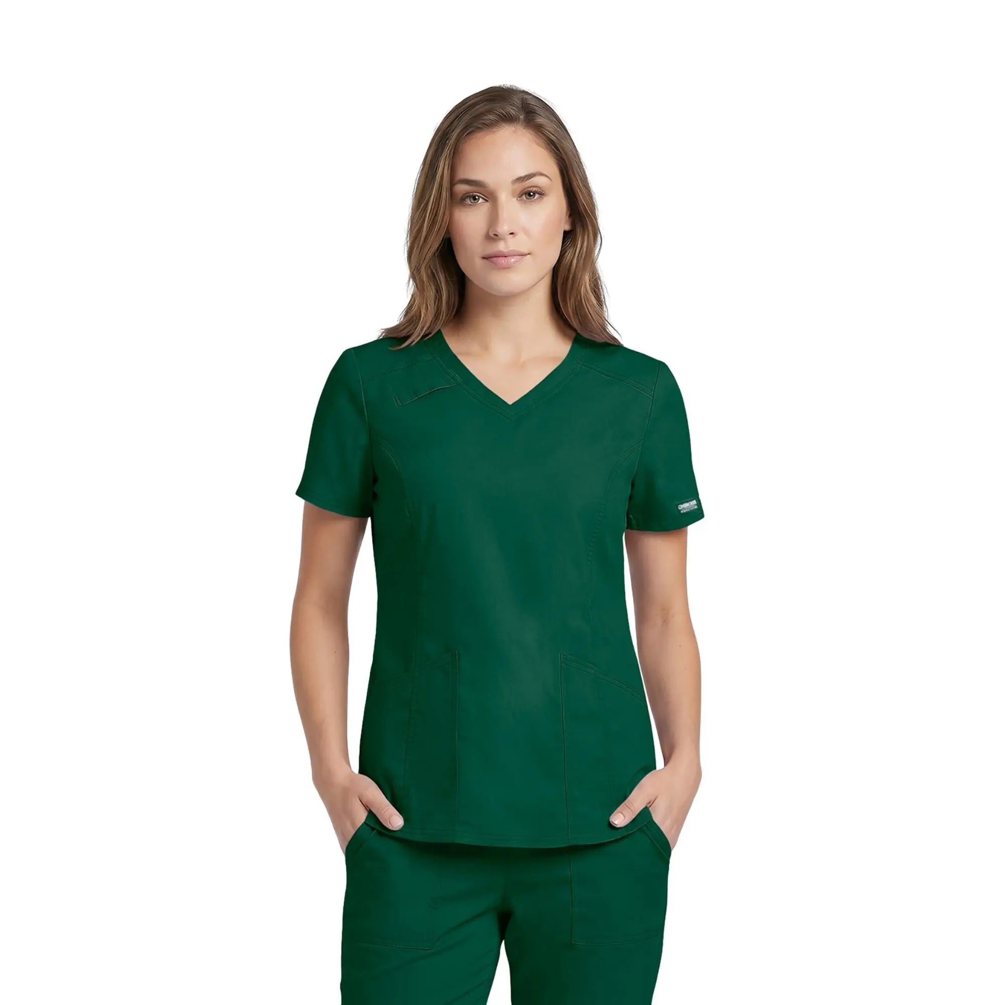 Dunkerque - Tunique col V - Femme - Cherokee Cherokee Authentic Workwear 