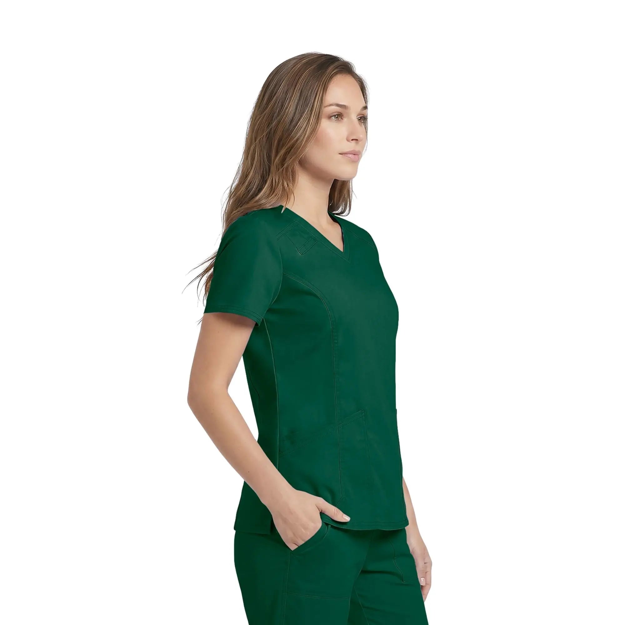 Dunkerque - Tunique col V - Femme - Cherokee Cherokee Authentic Workwear 