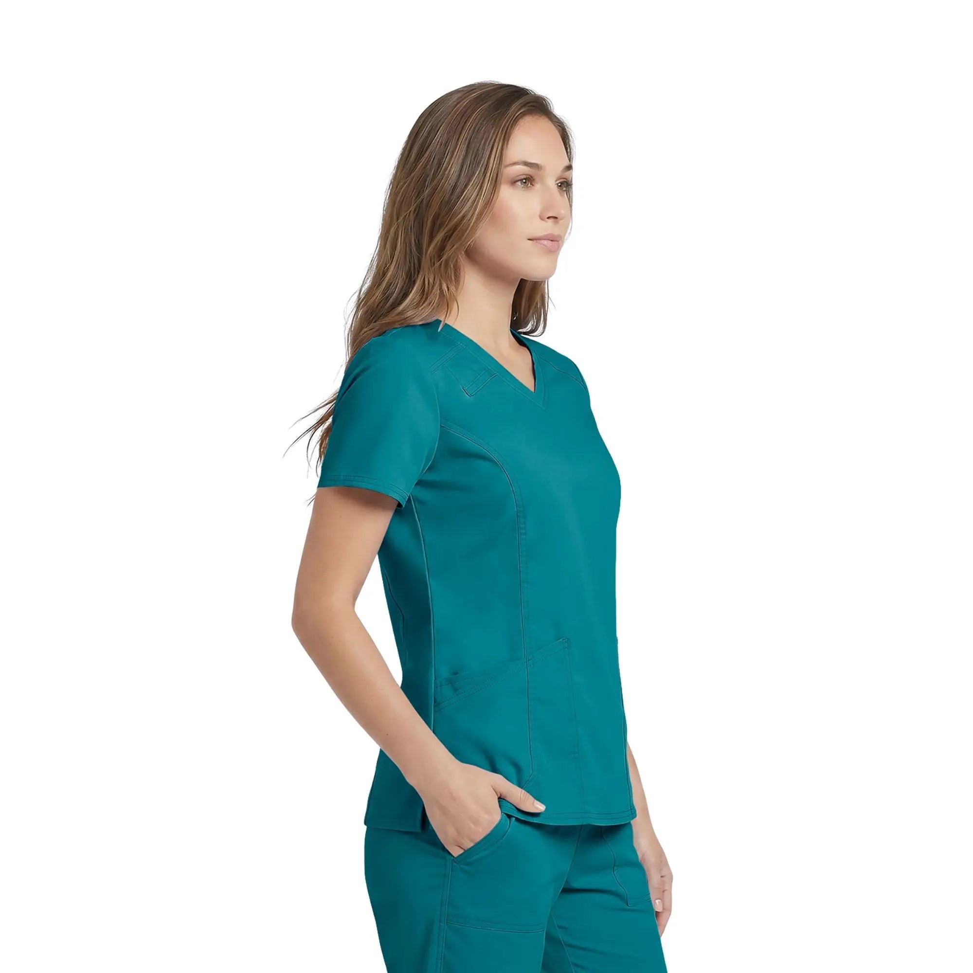 Dunkerque - Tunique col V - Femme - Cherokee Cherokee Authentic Workwear 