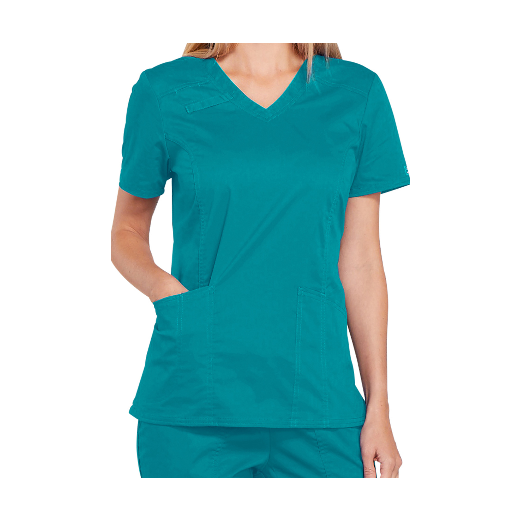 Dunkerque - Tunique col V - Femme - Cherokee Cherokee Authentic Workwear 