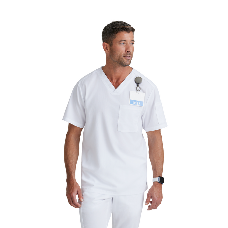 Evan Top - Haut médical col V croisé - Homme - Grey’s Anatomy GREYS ANATOMY 