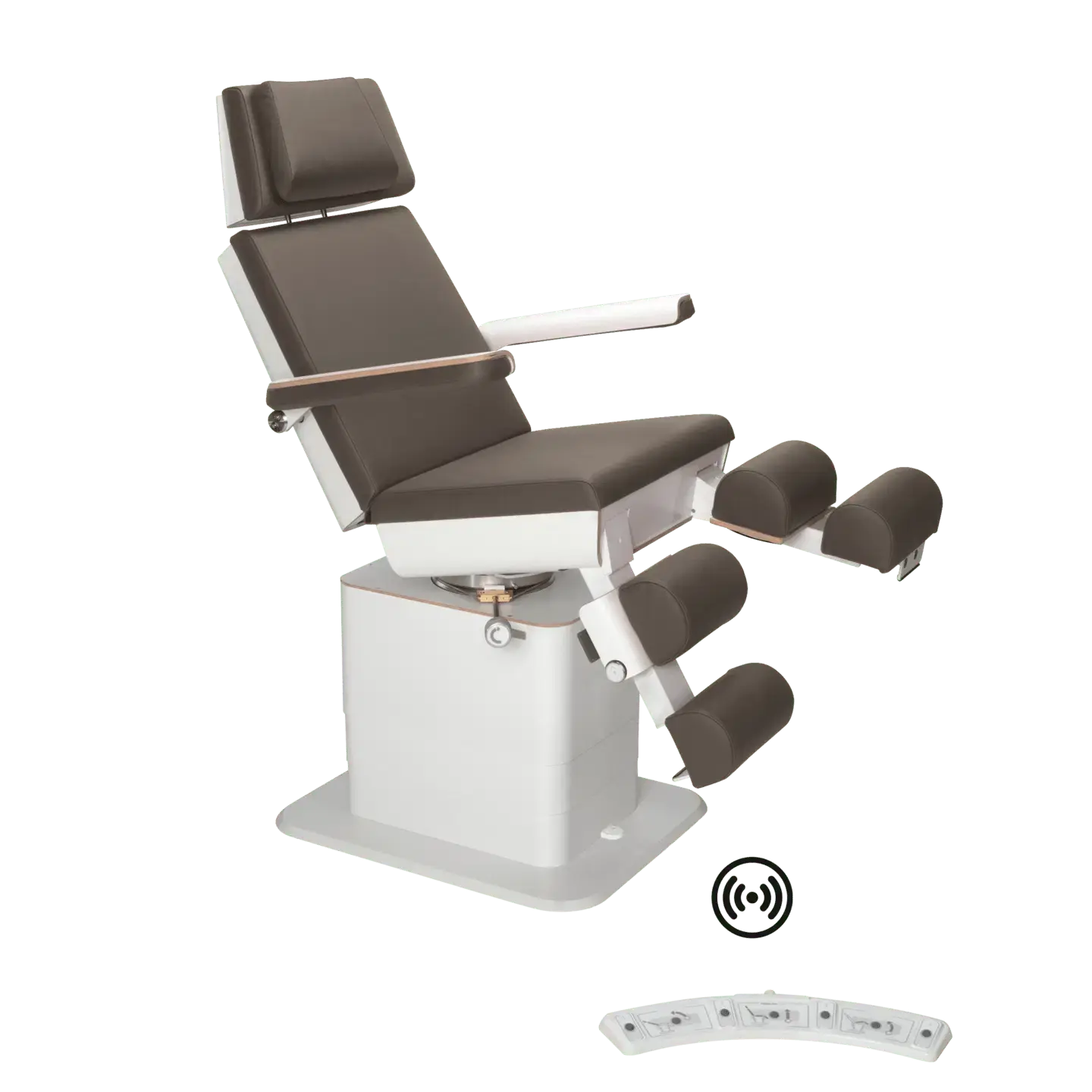 Fauteuil de pédicurie - MOON - Relevage électrique - Wifi - Ruck My Podologie  Expresso-3-moteurs-2-Blanc