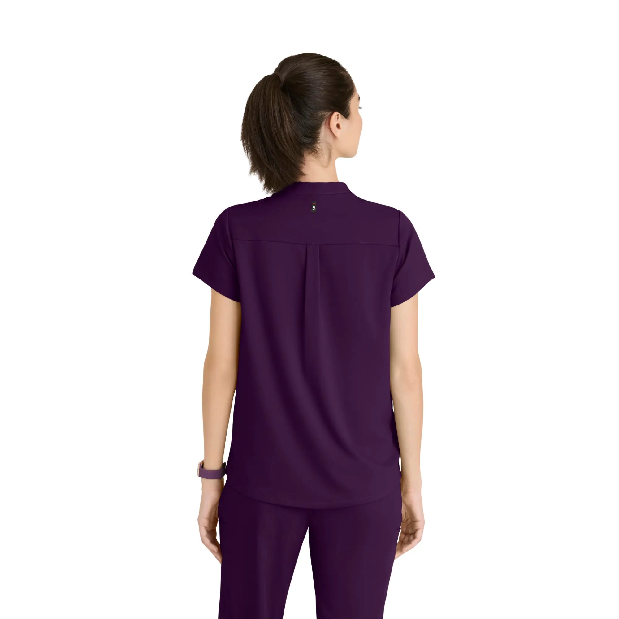 Flora - Tunique col à bande - Femme - Grey’s Anatomy Stretch GREYS ANATOMY STRETCH