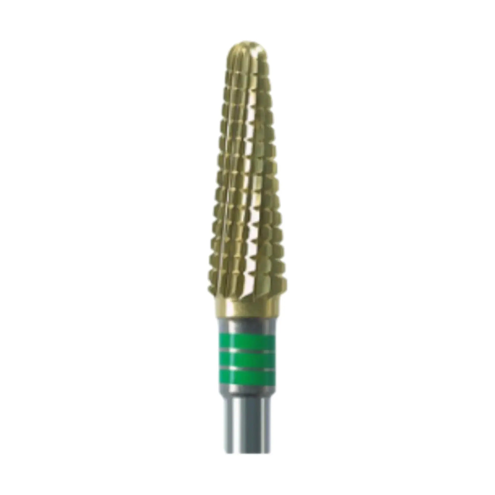 Fraise 5675 - Carbure + Zirconium - Denture simple avec taille transversale - 4 mm - My Podologie