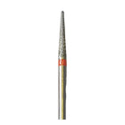 Fraise E0120 Carbure de tungstène - Abrasion et finition des ongles fins - Denture croisée fine - Forme conique - 2,3 mm