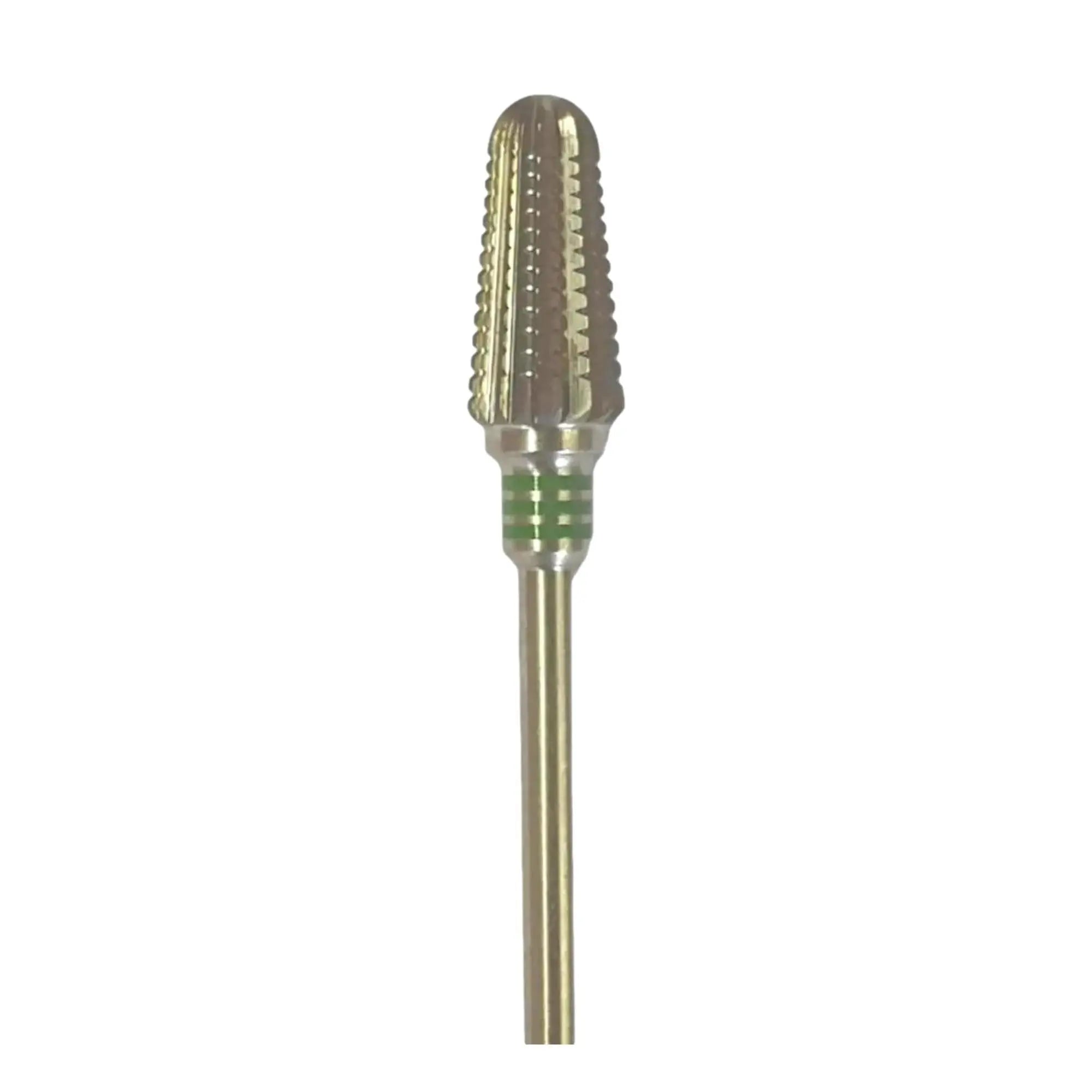 Fraise E5275 Carbure de tungstène conique à bout rond - Abrasion des ongles épais et onychogryphose - Denture hélicoïdale super - My Podologie