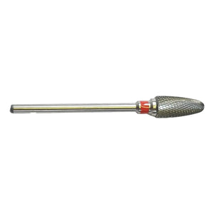 Fraise E5420 Carbure de tungstène - Abrasion et finition des ongles fins - Denture croisée fine - 6 mm - My Podologie