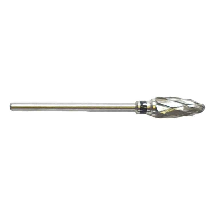 Fraise E5455 Carbure de tungstène - Abrasion des ongles épais - Denture croisée très grosse - 6 mm - My Podologie