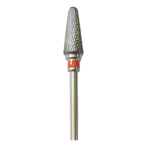 Fraise E5520 Carbure de tungstène - Abrasion et finition des ongles fins - Denture croisée fine - 6 mm - My Podologie