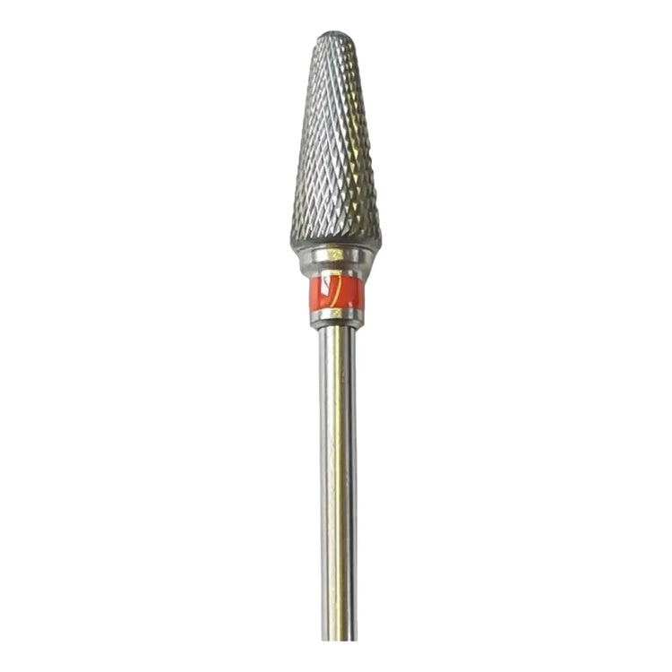 Fraise E5520 Carbure de tungstène - Abrasion et finition des ongles fins - Denture croisée fine - 6 mm - My Podologie