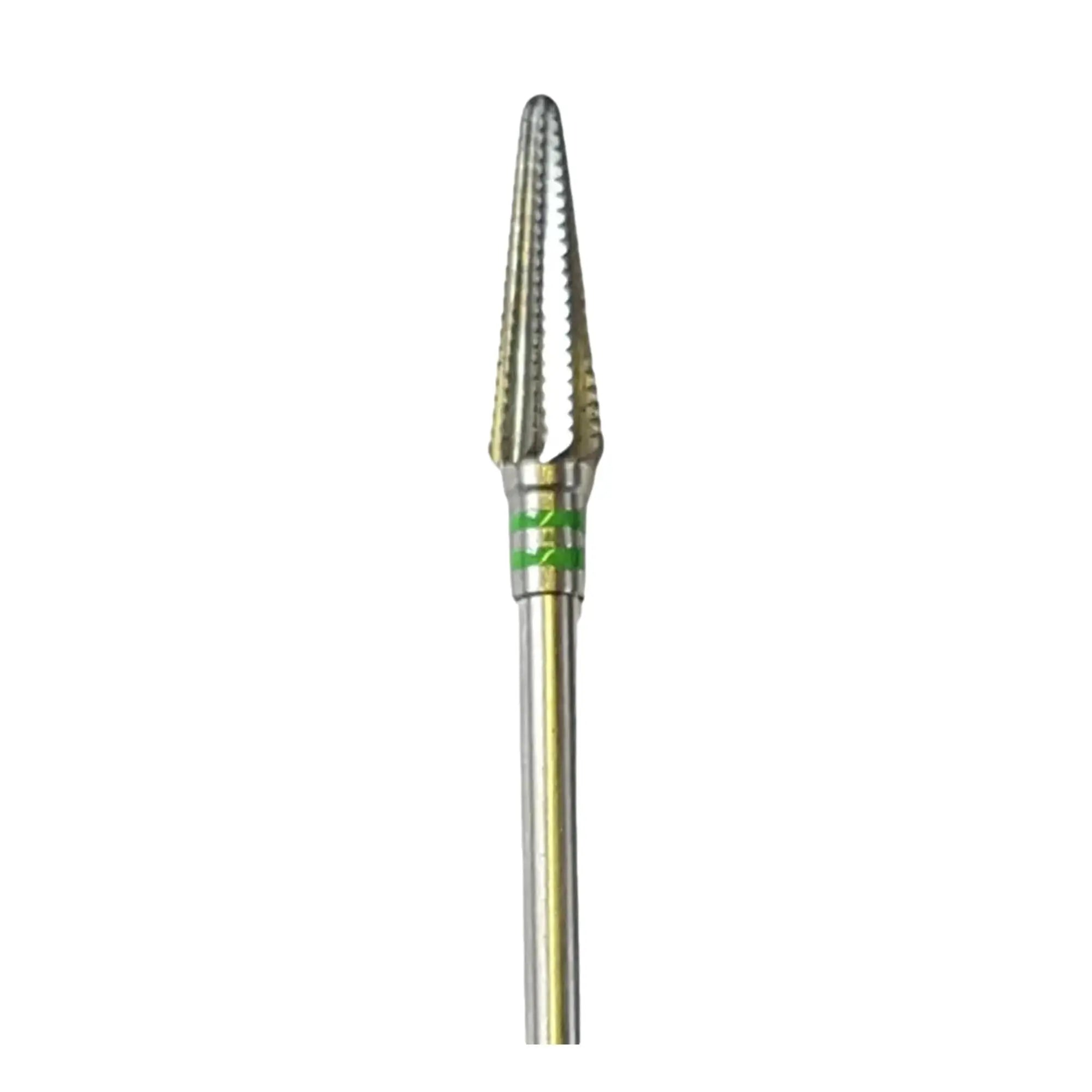 Fraise E5775 Carbure de tungstène - Abrasion des ongles épais et onychogryphose - Denture hélicoïdale standart - 4,5 mm - My Podologie