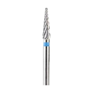 Fraise E6410 Carbure de tungstène - Traitement et finition des ongles - Denture croisée moyenne - 3,1 mm - My Podologie