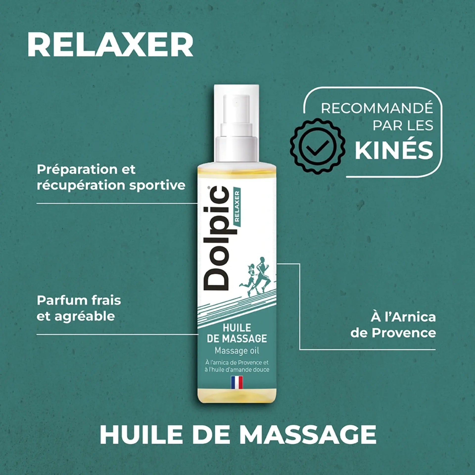 Huile de massage - 100 ml - Dolpic Dolpic 