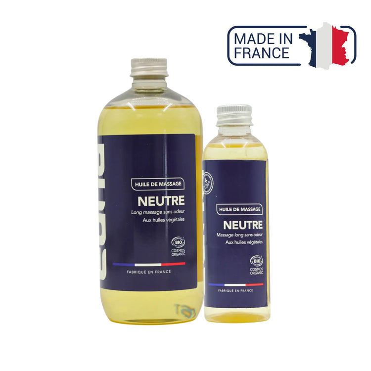 Neutral massage oil - Organic - 2 capacities - Eona Eona 