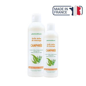 Dry Massage Oil - Camphor - two capacities - Phytomeda Laboratoires Phytomedica 