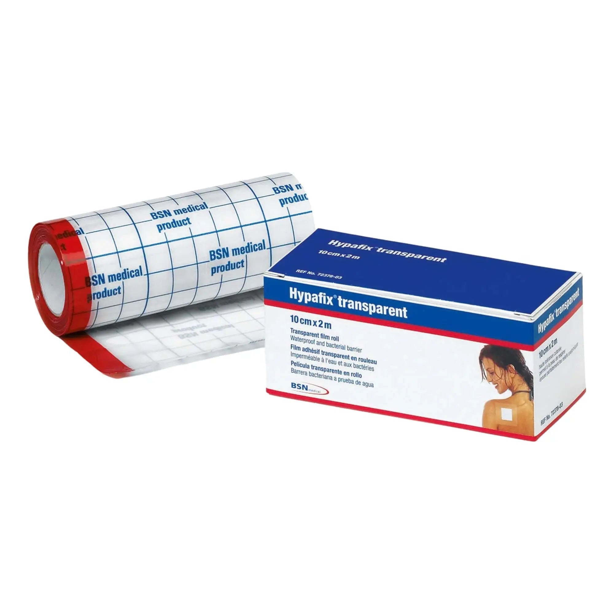 Hypafix Transparent - Tissu non-tissé auto-adhésif pour pansement - 1 pièce - BSN Médical - My Podologie