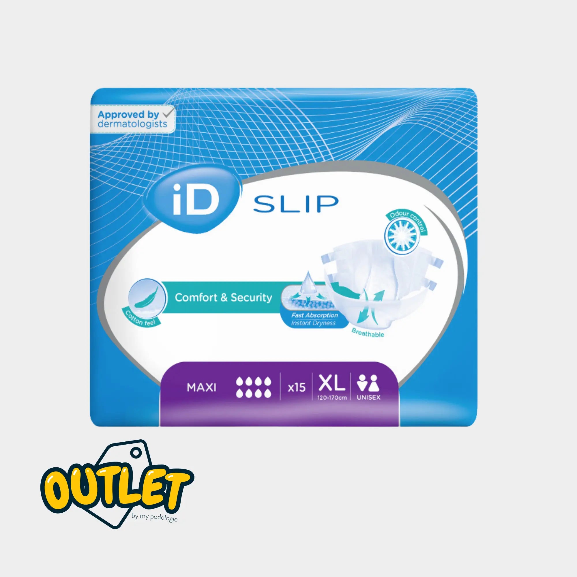 ID Slip - Couches adultes - Tailles & Absorptions Variées // Destockage ID Direct 
