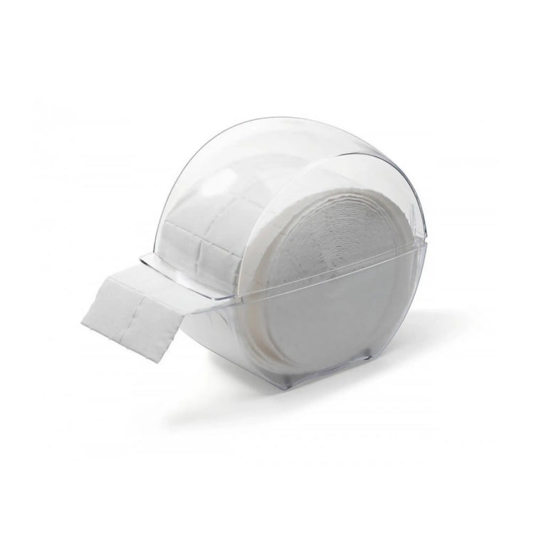 Kit distributeur transparent et 1000 tampons de cellulose Ruck 