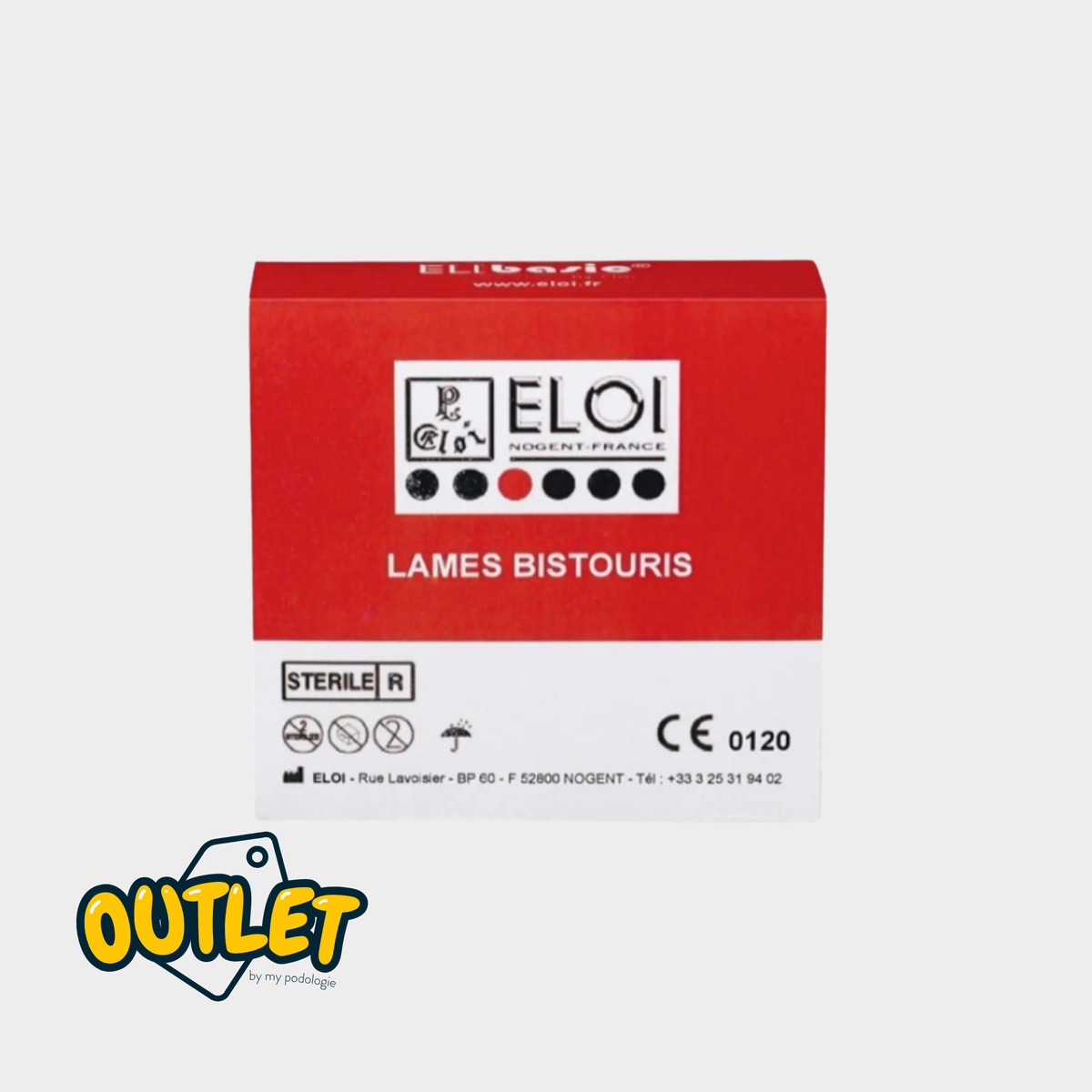 Sterylne ostrza do skalpeli - Elibasic firmy Eloi