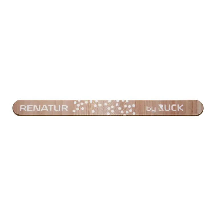 Lime à ongles en verre Renatur longue - 13,5 cm - Ronde ou pointue - Ruck Ruck 