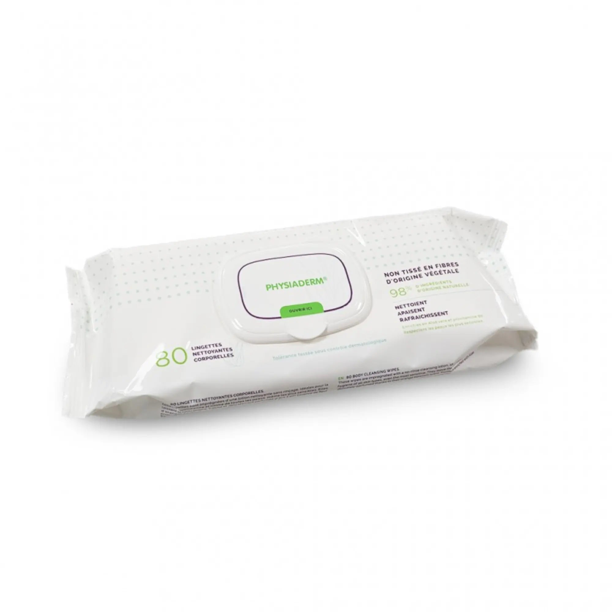 Lingettes nettoyantes pieds - Physiaderm Physiaderm