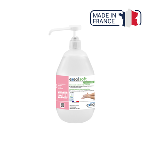 Lotion lavante mains et corps parfumée - Exeol Soft - Sodel Exeol 