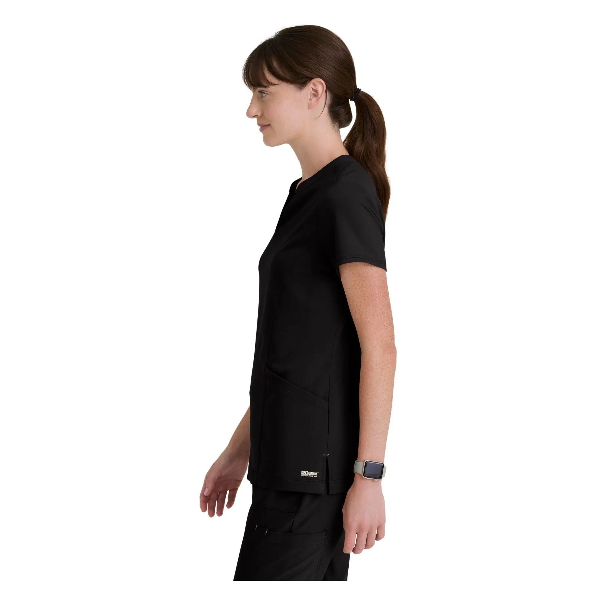 Louisa - Notched collar tunic - Women - Grey’s Anatomy Evolve Grey’s Anatomy 