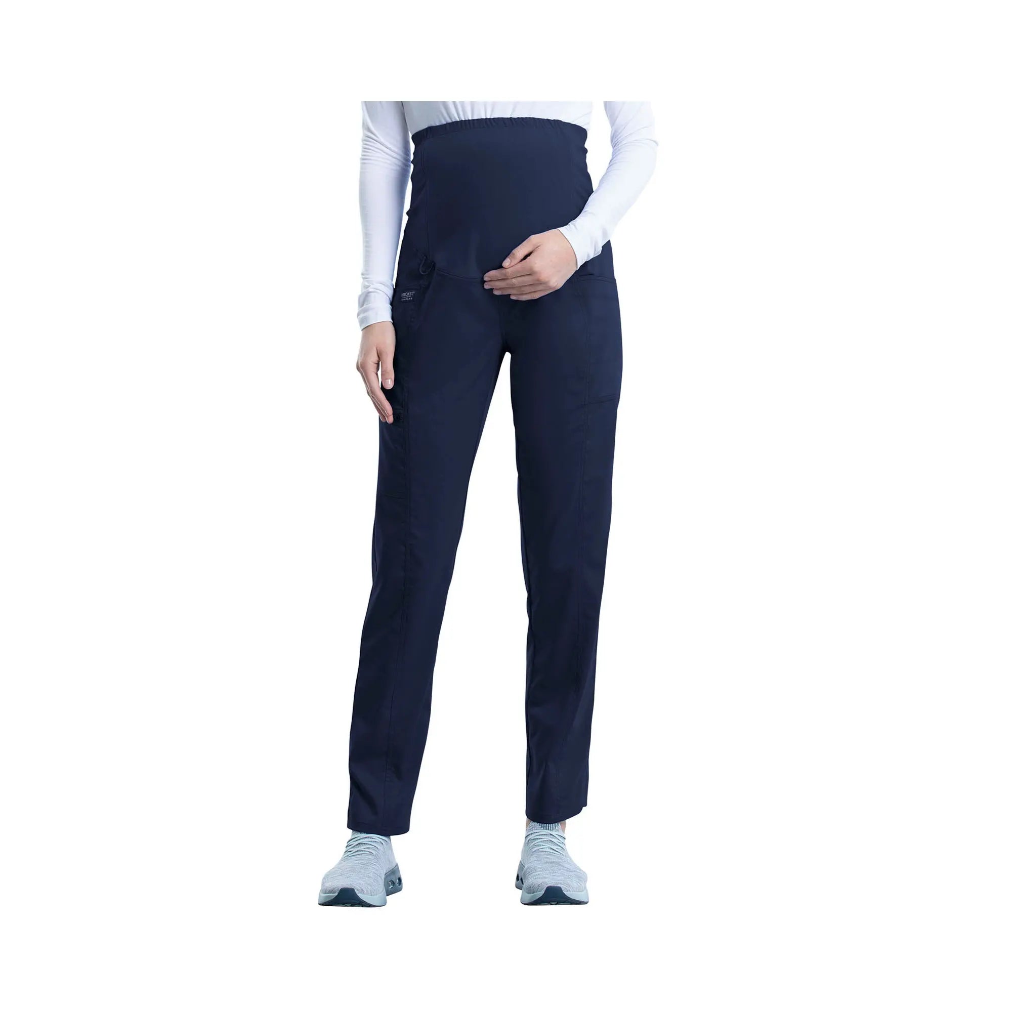 Mées - Jogging médical de maternité - femme - Cherokee Cherokee Authentic Workwear  Bleu-Marine-XXXL